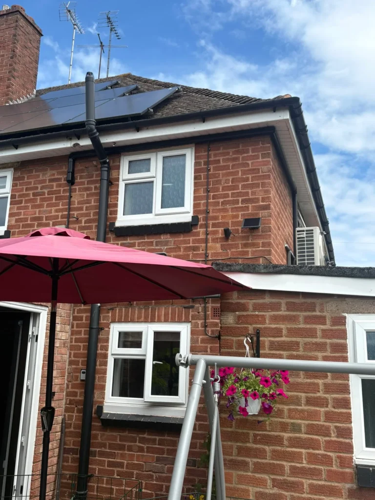 Multi-split air conditioning installation at a home in Cookley using one outdoor unit for multiple bedrooms